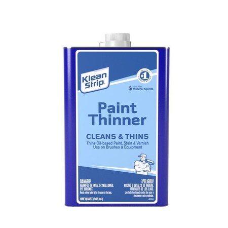 Goof Off Klean Strip Mineral Spirits Paint Thinner 1 Qt QKPT94003CA Zoro Goof Off Klean Strip Mineral Spirits Paint Thinner 1 Qt QKPT94003CA Zoro